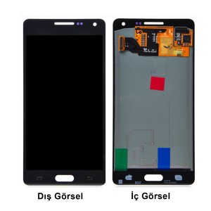 Teknonet Samsung Galaxy A500 A5 2015 Uyumlu Org Lcd+Dokunmatik (Siyah) VR-2485