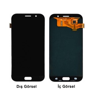 Teknonet Samsung Galaxy A720 A7 2017 Uyumlu Org Lcd+Dokunmatik (Siyah) VR-2498