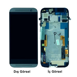 Teknonet HTC M8 Uyumlu Org Lcd+Dokunmatik (Siyah) VR-4725