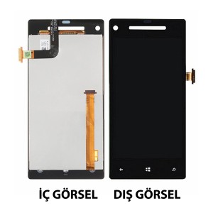 Teknonet HTC Windows 8X Uyumlu Org Lcd+Dokunmatik (Siyah) VR-4730