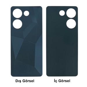 Teknonet Tecno Camon 20 Pro Uyumlu Batarya Kapağı (Siyah) NT-114641