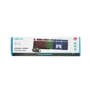 Hadron H837Q RGB Oyuncu Klavye + Mouse (Siyah) NT-114610