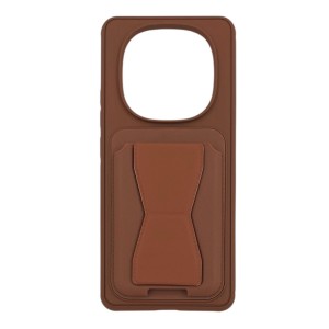 Nettech Xiaomi Redmi Note 14 Pro Uyumlu NT-N087 Arka Koruma Kılıf (Kahverengi) NT-114724