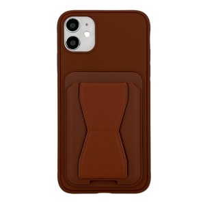 Nettech Apple iPhone 11 Uyumlu NT-N087 Arka Koruma Kılıf (Kahverengi) NT-114662