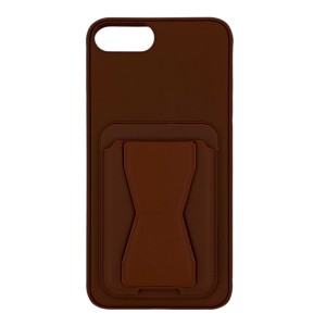 Nettech Apple iPhone 7 Plus Uyumlu NT-N087 Arka Koruma Kılıf (Kahverengi) NT-114700