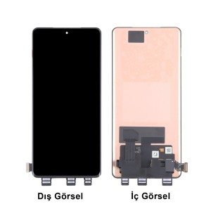 Teknonet Oneplus 12R Uyumlu Org Lcd+Dokunmatik (Siyah) NT-114002