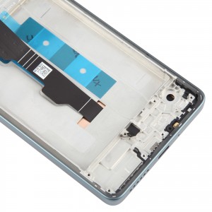 Teknonet Xiaomi Redmi Note 13 Pro 4G Uyumlu Oled Lcd+Dokunmatik+Çıtalı (Siyah) NT-114167
