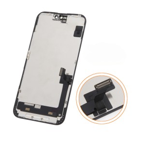 Teknonet Apple iPhone 15 Plus Uyumlu Org Lcd+Dokunmatik+Çıtalı (Siyah) NT-114805