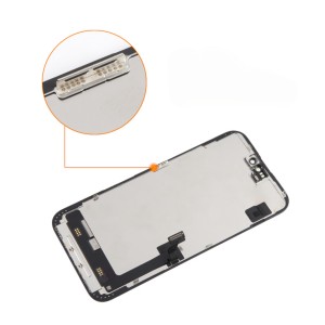 Teknonet Apple iPhone 15 Plus Uyumlu Org Lcd+Dokunmatik+Çıtalı (Siyah) NT-114805