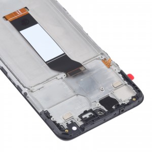Teknonet Xiaomi Redmi Note 10 5G Uyumlu Org Lcd+Dokunmatik+Çıtalı (Siyah) NT-102104