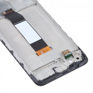 Teknonet Xiaomi Redmi Note 10 5G Uyumlu Org Lcd+Dokunmatik+Çıtalı (Siyah) NT-102104