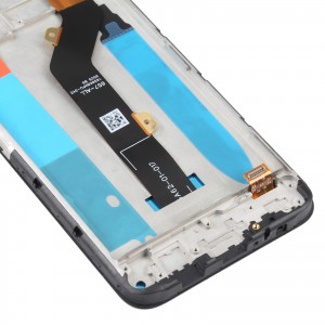 Teknonet Tecno Spark 7t Uyumlu Org Lcd+Dokunmatik+Çıtalı (Siyah) NT-110198