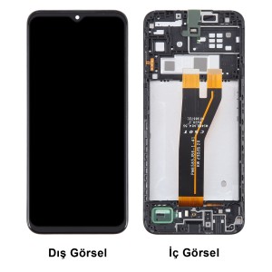 Teknonet Samsung Galaxy M14 Uyumlu Hk Lcd+Dokunmatik+Çıtalı (Siyah) NT-111542