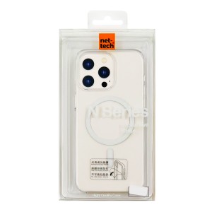 Nettech Apple iPhone 16 Pro Uyumlu NT-N011 Pc Magsafe Arka Koruma Kılıf (Şeffaf) NT-112546