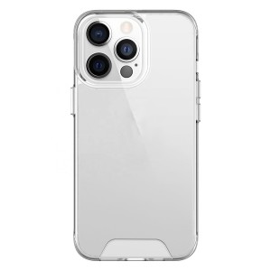 Nettech Apple iPhone 13 Pro Uyumlu Sert Coss Kamera Korumalı Seri Arka Koruma Kılıf (Şeffaf) NT-95670