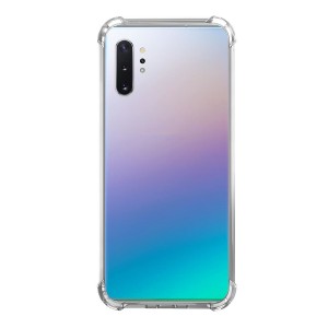 Nettech Samsung Galaxy Note 10 Plus Uyumlu Rarroz Seri Arka Koruma Kılıf (Şeffaf) NT-88120