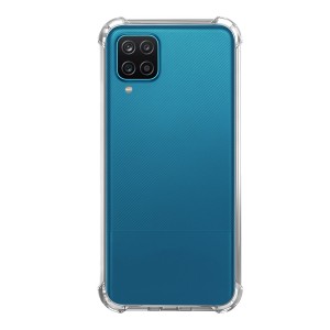 Nettech Samsung Galaxy A12 Uyumlu Rarroz Seri Arka Koruma Kılıf (Şeffaf) NT-88128