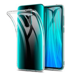 Nettech Xiaomi Redmi Note 8 Pro Uyumlu Rarroz Seri Arka Koruma Kılıf (Şeffaf) NT-80229