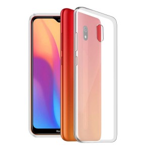 Nettech Xiaomi Redmi 8A Uyumlu Rarroz Seri Arka Koruma Kılıf (Şeffaf) NT-80237