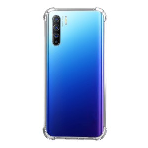 Nettech Oppo Reno 3 Uyumlu Rarroz Seri Arka Koruma Kılıf (Şeffaf) NT-88066
