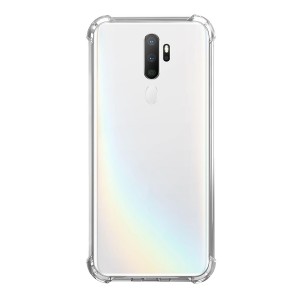 Nettech Oppo A5 2020 Uyumlu Rarroz Seri Arka Koruma Kılıf (Şeffaf) NT-88072