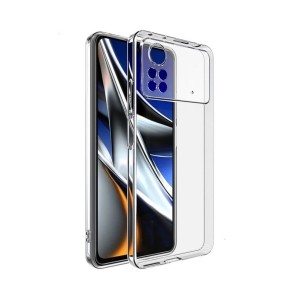 Nettech Xiaomi Poco M4 Pro Uyumlu Tıpalı Şeffaf Seri Arka Koruma Kılıf (Şeffaf) NT-98336