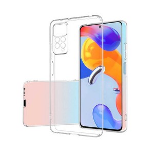 Nettech Xiaomi Redmi Note 11 Pro Uyumlu Lüx Seri Kamera Korumalı Arka Koruma Kılıf (Şeffaf) NT-95708