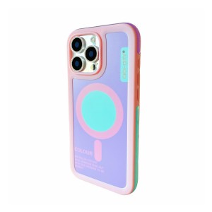Nettech Apple iPhone 14 Pro Max Uyumlu NT-N098 Arka Koruma Kılıf (Pembe) NT-115069