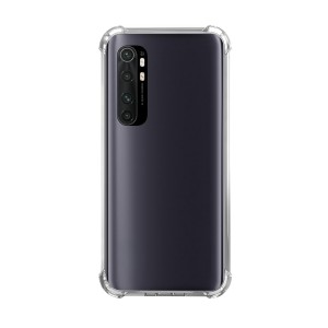 Nettech Xiaomi Mi Note 10 Lite Uyumlu Rarroz Seri Arka Koruma Kılıf (Şeffaf) NT-88097