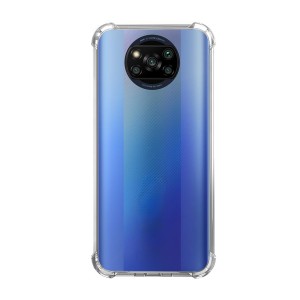 Nettech Xiaomi Poco X3 NFC Uyumlu Rarroz Seri Arka Koruma Kılıf (Şeffaf) NT-88091
