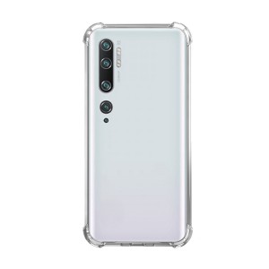 Nettech Xiaomi Mi Note 10 Pro Uyumlu Rarroz Seri Arka Koruma Kılıf (Şeffaf) NT-88084