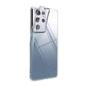 Nettech Samsung Galaxy S21 Ultra Uyumlu Tıpalı Şeffaf Seri Arka Koruma Kılıf (Şeffaf) NT-87786