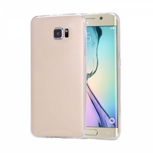 Nettech Samsung Galaxy G925 S6 Edge Uyumlu Şeffaf Seri Arka Koruma Kılıf (Şeffaf) VR-6434