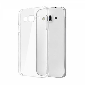 Nettech Samsung Galaxy J500 J5 Uyumlu Arka Koruma Arka Koruma Kılıf (Şeffaf) VR-6440