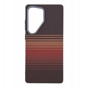 Nettech Samsung Galaxy S25 Ultra Uyumlu NT-N069 Kevlar Arka Koruma Kılıf (Kahverengi) NT-113315