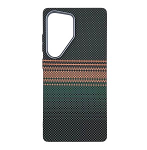 Nettech Samsung Galaxy S25 Ultra Uyumlu NT-N069 Kevlar Arka Koruma Kılıf (Yeşil) NT-113317