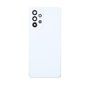 Teknonet Samsung Galaxy A53 Uyumlu Kamera Camlı Batarya Kapağı (Beyaz) NT-115110