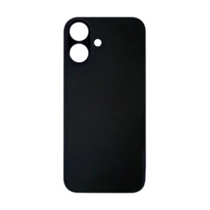 Teknonet Apple iPhone 16 Uyumlu Kamera Camlı Batarya Kapağı + Magsafe Flex (Siyah) NT-115089