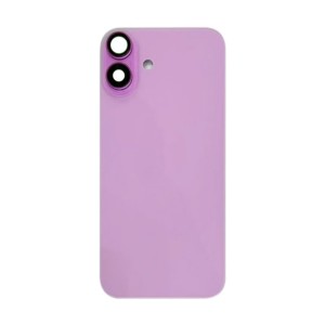 Teknonet Apple iPhone 16 Uyumlu Kamera Camlı Batarya Kapağı + Magsafe Flex (Pembe) NT-115088
