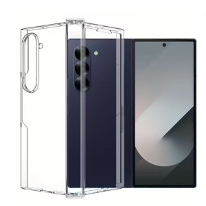 Nettech Samsung Galaxy Z Fold 7 Uyumlu PC Seri Arka Koruma Kılıf (Şeffaf) NT-115107