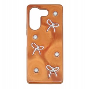 Nettech Tecno Camon 20 Pro Uyumlu Manu Seri Arka Koruma Kılıf (Kahverengi) NT-115307