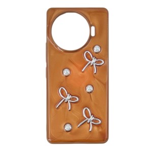 Nettech Tecno Camon 30 Pro Uyumlu Manu Seri Arka Koruma Kılıf (Kahverengi) NT-115298