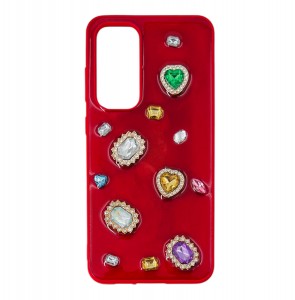 Nettech Samsung Galaxy S24 FE Uyumlu Manu Seri Arka Koruma Kılıf (Kırmızı) NT-115318