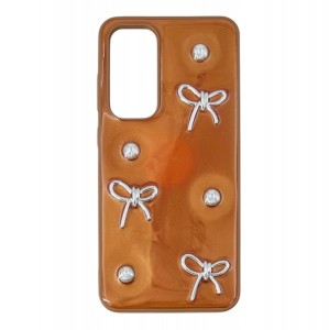 Nettech Samsung Galaxy S24 FE Uyumlu Manu Seri Arka Koruma Kılıf (Kahverengi) NT-115319
