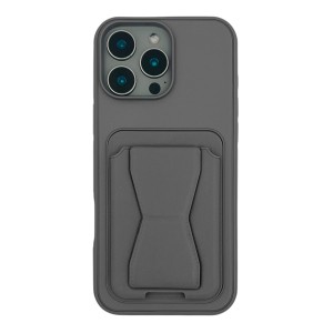 Nettech Apple iPhone 16 Pro Uyumlu NT-N087 Arka Koruma Kılıf (Gri) NT-115127