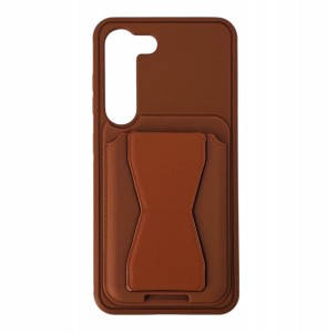 Nettech Samsung Galaxy S23 Uyumlu NT-N087 Arka Koruma Kılıf (Kahverengi) NT-115146