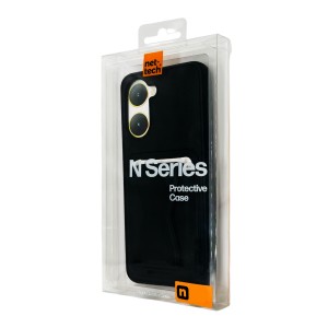 Nettech Vivo Y18 Uyumlu NT-N087 Kartlık Nano Arka Koruma Kılıf (Siyah) NT-115179