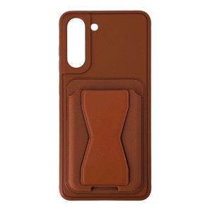 Nettech Samsung Galaxy S21 FE Uyumlu NT-N087 Arka Koruma Kılıf (Kahverengi) NT-115148