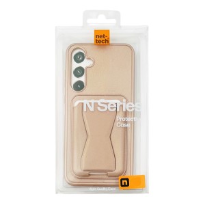 Nettech Samsung Galaxy A35 Uyumlu NT-N087 Kartlık Nano Arka Koruma Kılıf (Gold) NT-115136