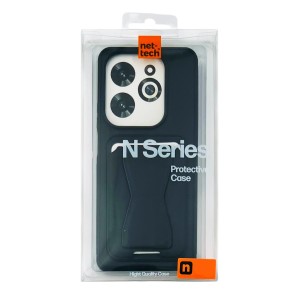 Nettech İnfinix Hot 40 Uyumlu NT-N087 Kartlık Nano Arka Koruma Kılıf (Siyah) NT-115171